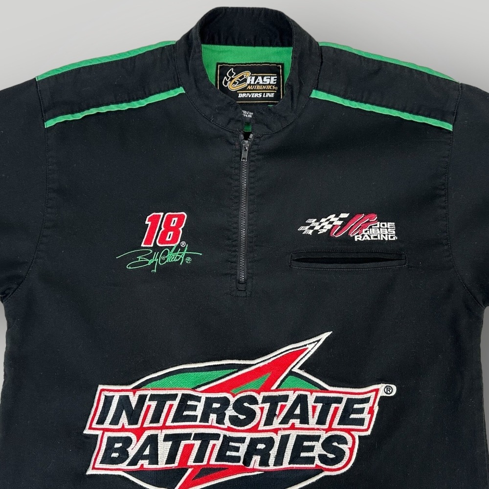Bobby Labonte NASCAR Pit Crew Shirt Mens S Chase Authentics Interstate Racing